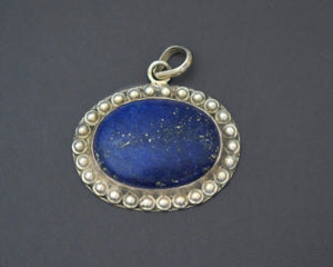 Ethnic Lapis Lazuli Pendant