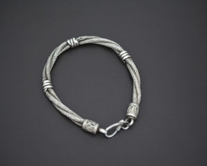 Twisted Balinese Snake Chain Bracelet