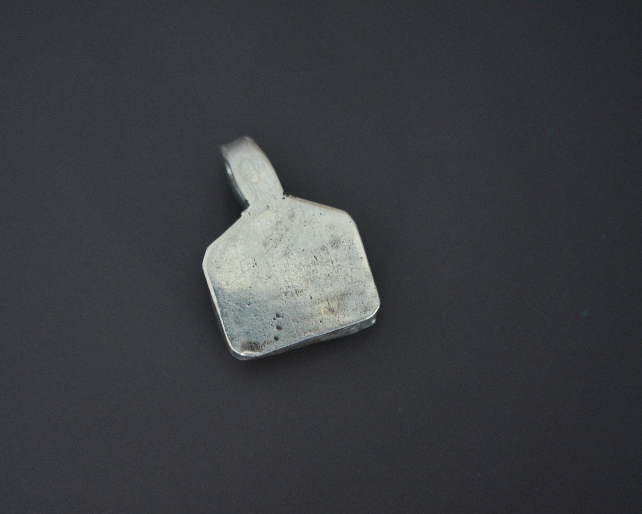 Old Indian Silver and Gold Hindu Diety Pendant