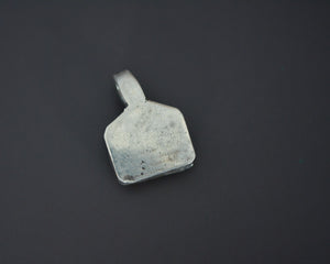 Old Indian Silver and Gold Hindu Diety Pendant
