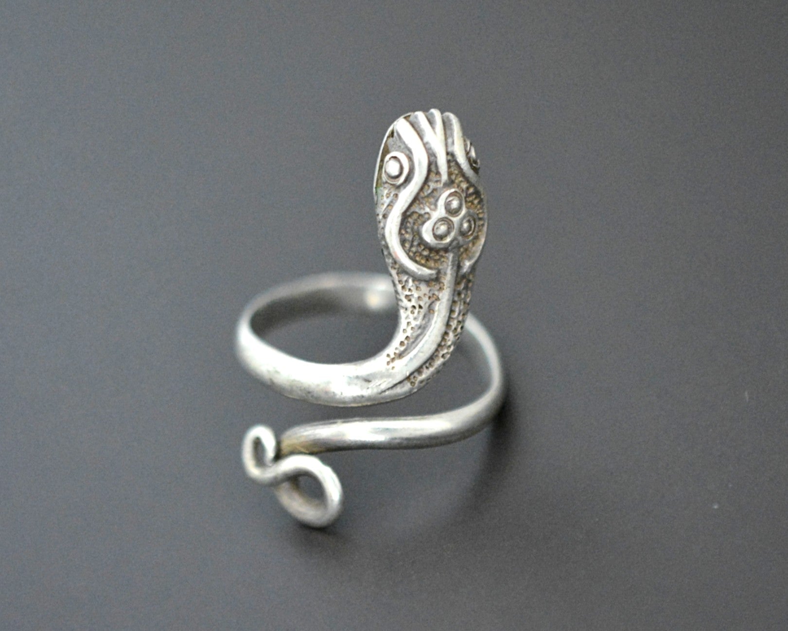 Mexican Snake Ring - Size 8 (Adjustable)
