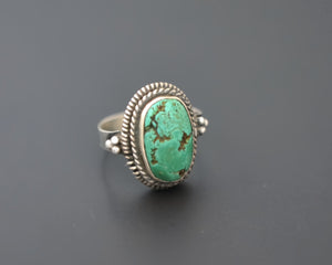 Ethnic Turquoise Ring  - Size 5.5