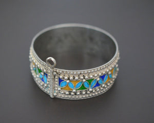 Berber Kabyle Enamel Bracelet