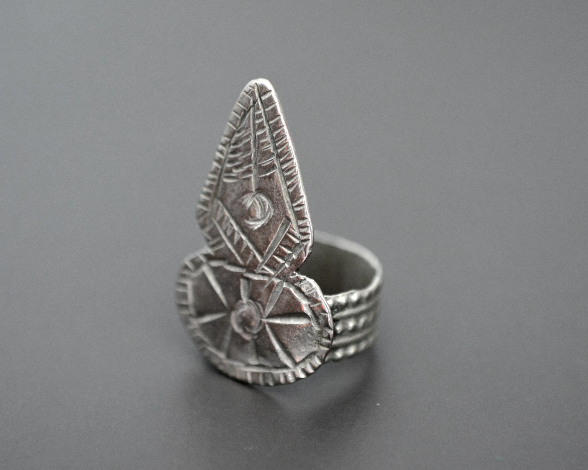 Omani Silver Ring - Size 7.5