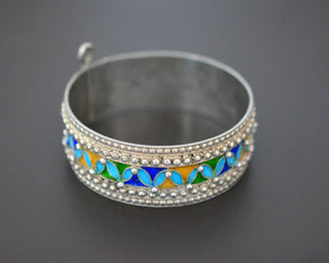 Berber Kabyle Enamel Bracelet