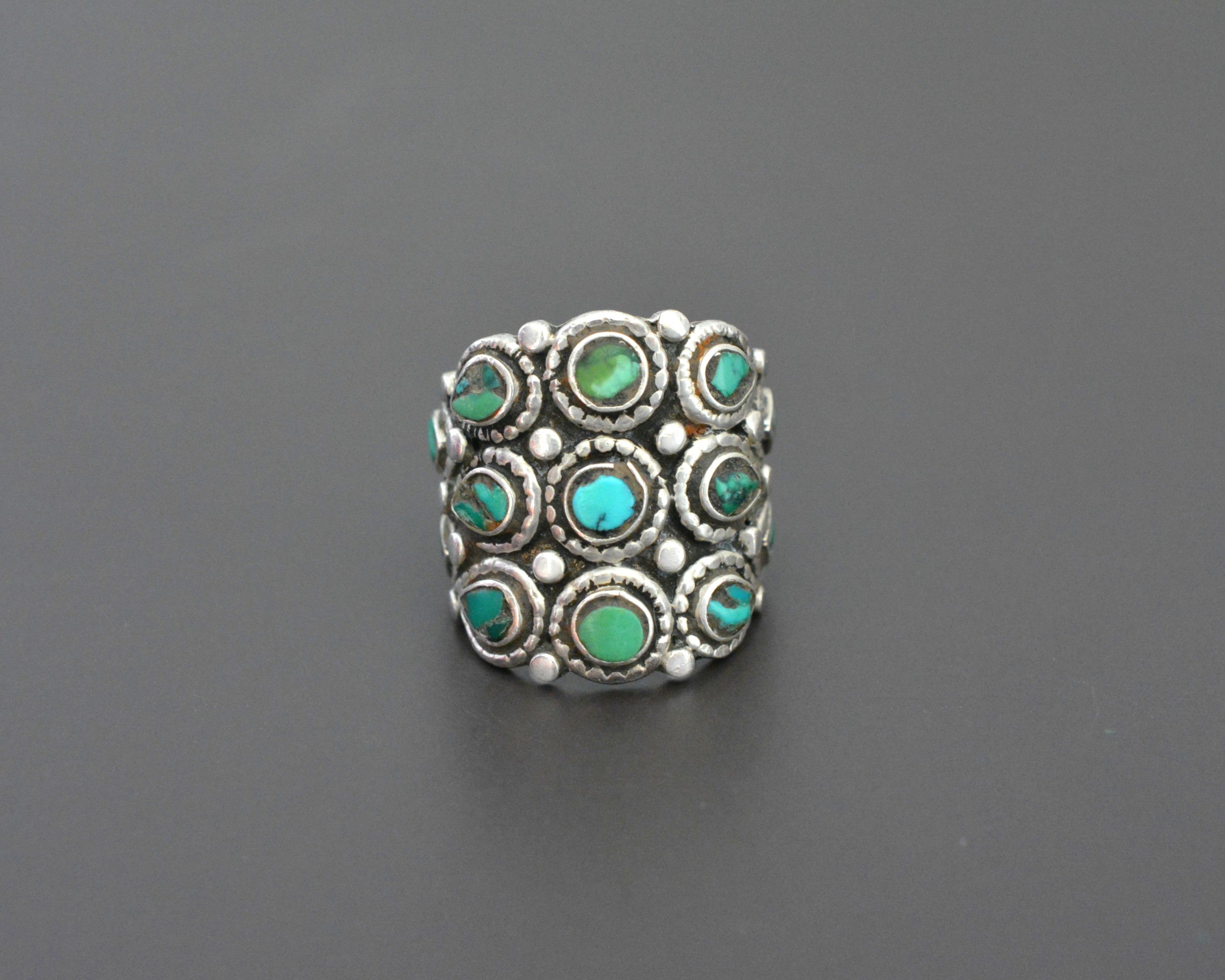 Reserved for B. - Ladakh Turquoise Ring - Size 8.5