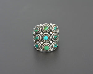 Reserved for B. - Ladakh Turquoise Ring - Size 8.5