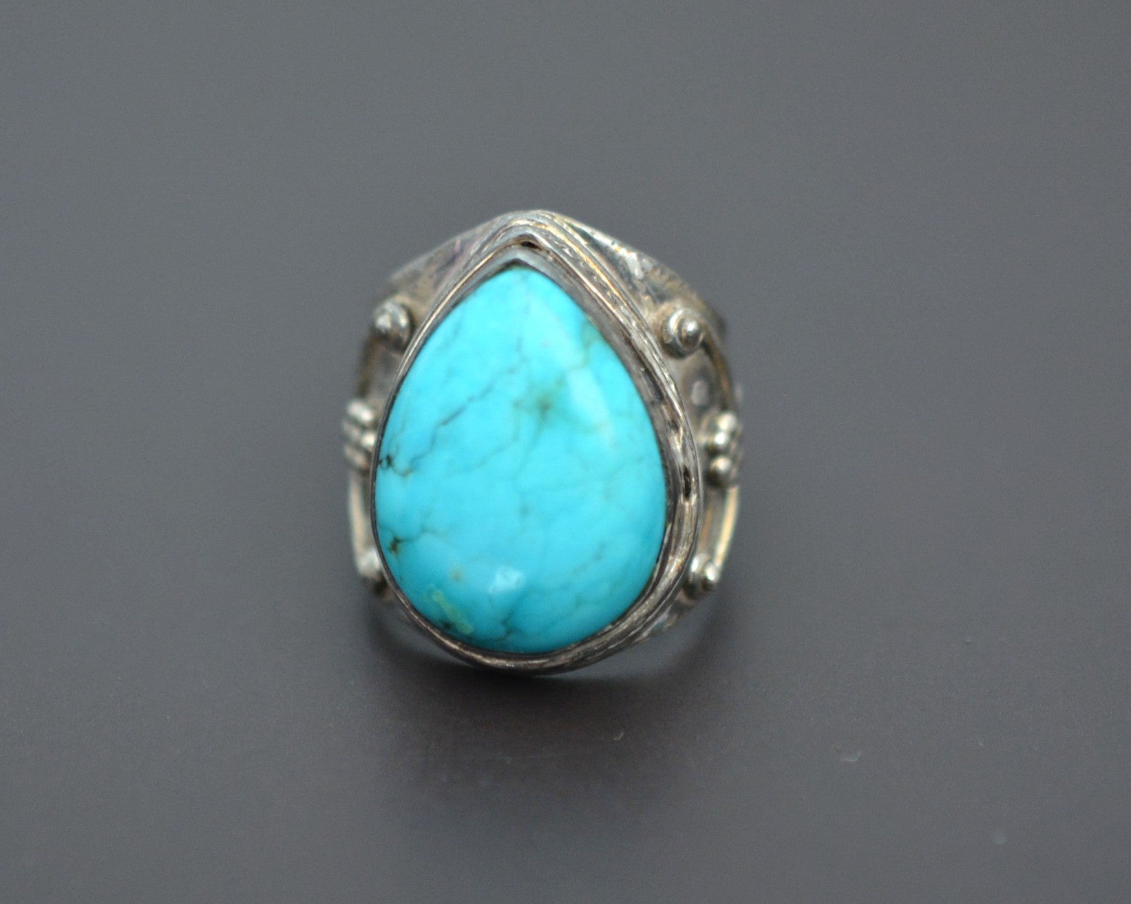 Nepali Turquoise Ring - Size 5
