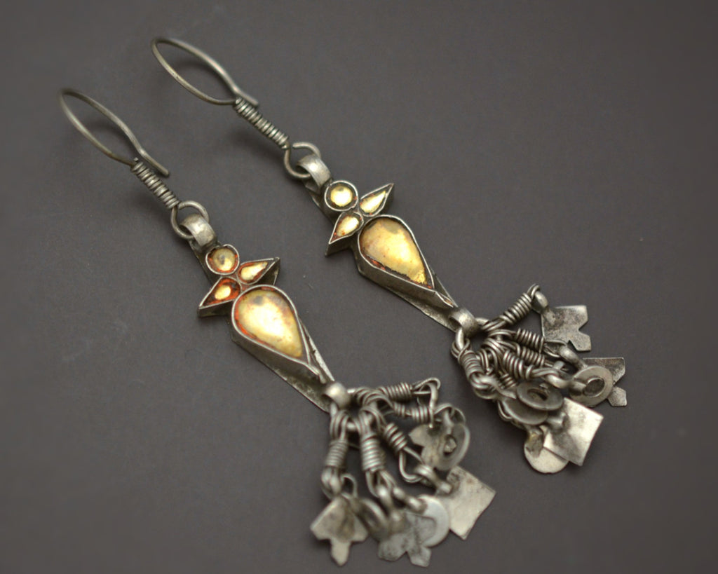 Rajasthani Earrings with Glass