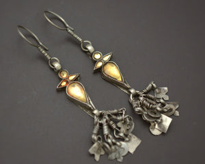 Rajasthani Earrings with Glass