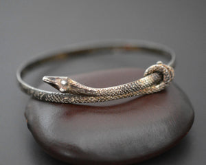 Snake Silver Bracelet or Armlet