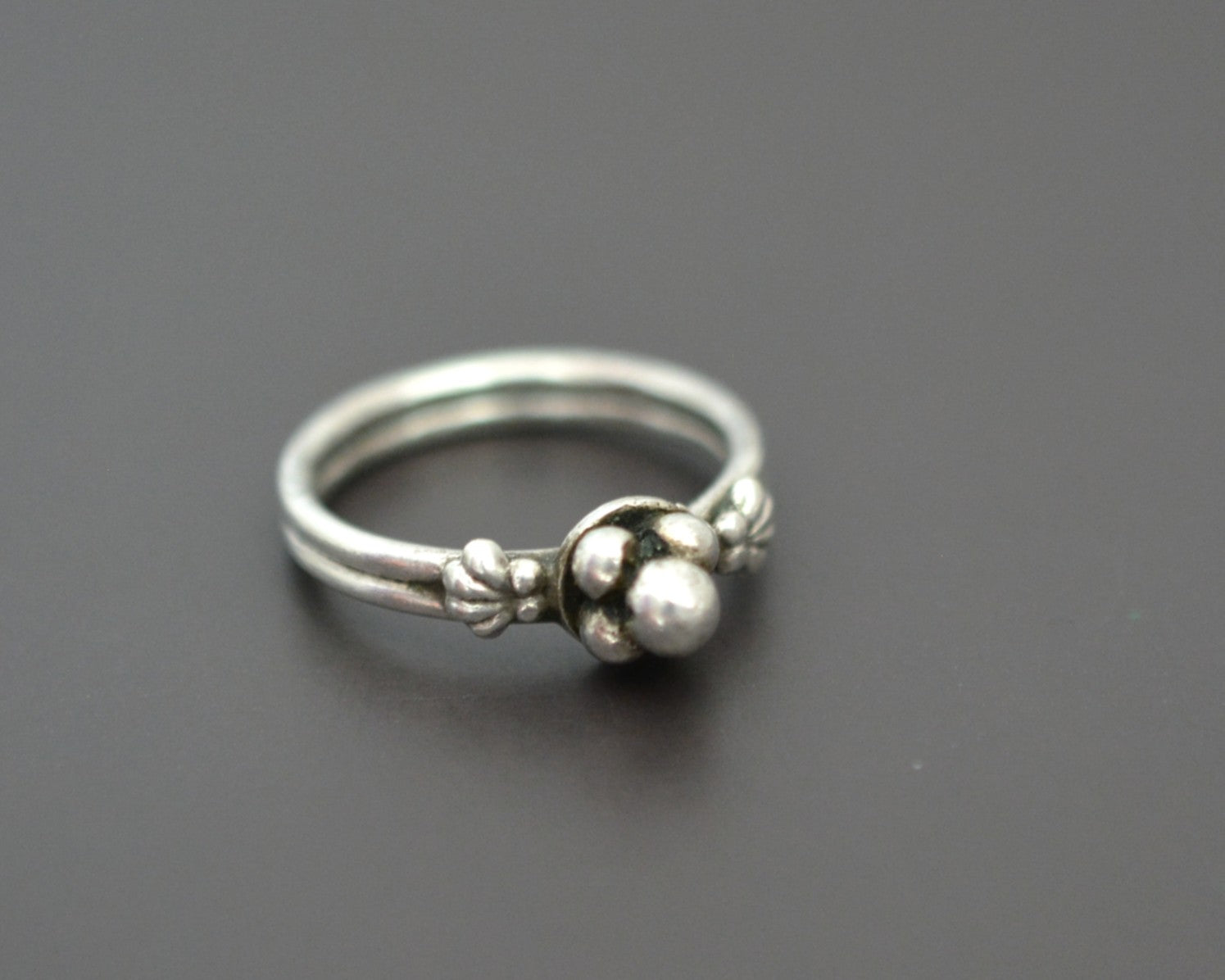 Old Rajasthani Silver Ring - Size 9