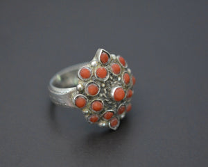 Nepali Coral Ring - Size 6