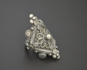 Afghani Silver Ring - Size 10.5