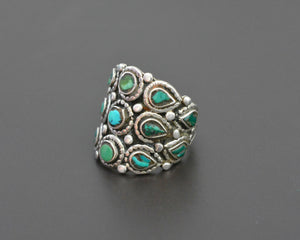 Reserved for B. - Ladakh Turquoise Ring - Size 8.5