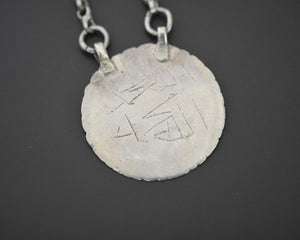 Old Kurdish Amulet Pendant Necklace