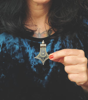 Ethnic Indian Pendant - Set of Two