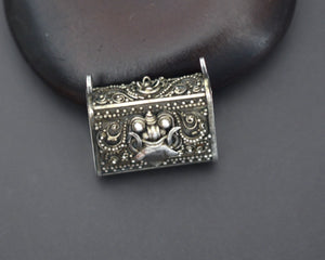 Openable Silver Barong Box Pendant from Bali