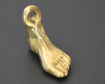 Gold Foot Pendant Solid 14K Gold