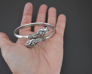 Vintage Sterling Snake Bracelet - SMALL/MEDIUM