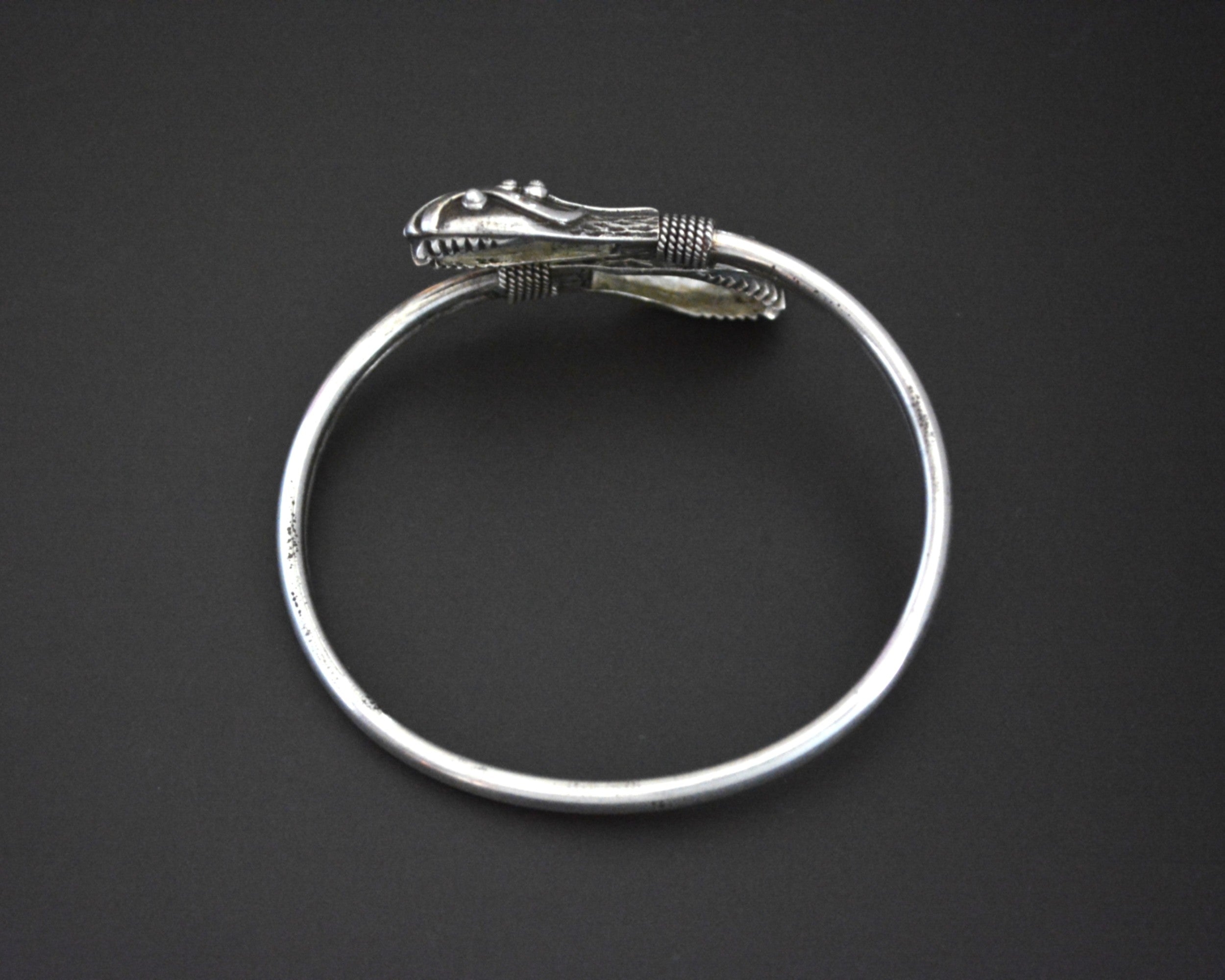 Vintage Sterling Snake Bracelet - SMALL/MEDIUM