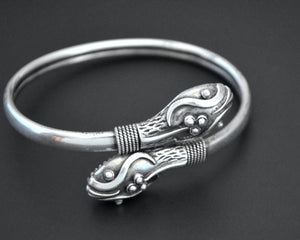 Vintage Sterling Snake Bracelet - SMALL/MEDIUM