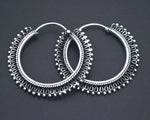 Rajasthani Hoop Earrings - MEDIUM/LARGE