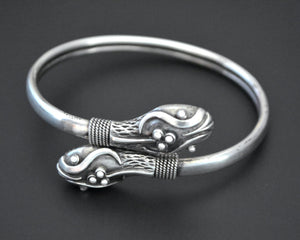 Vintage Sterling Snake Bracelet - SMALL/MEDIUM