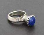 Tuareg Lapis Lazuli Ring - Size 6.25/6.5