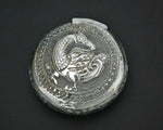 Vintage Carved Peacock Box from India