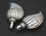Indian Tribal Paisley Mango Silver Pendant