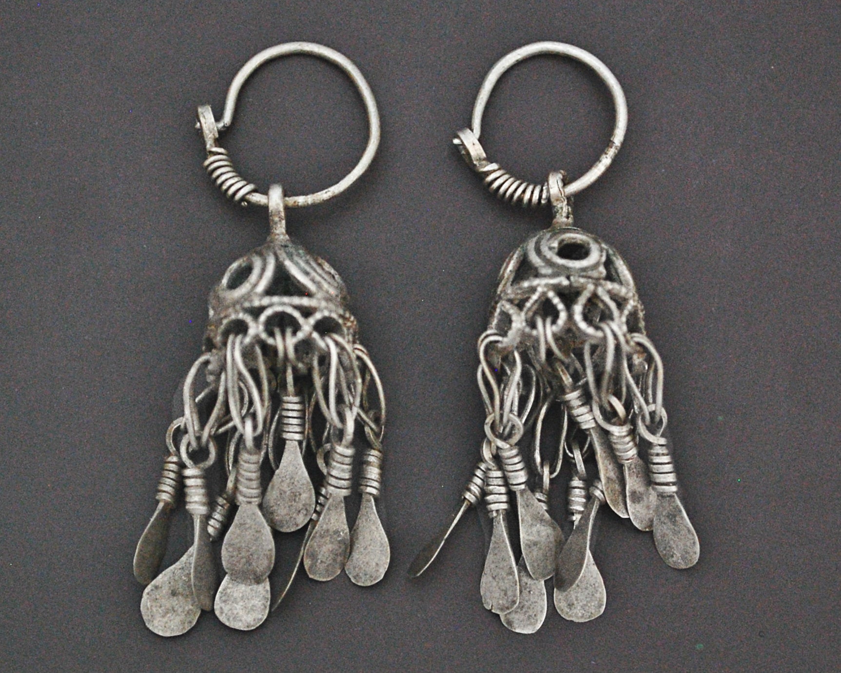 Old Afghani Tassel Earrings