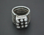 Old Ethiopian Silver Ring - Size 4