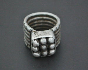 Old Ethiopian Silver Ring - Size 4