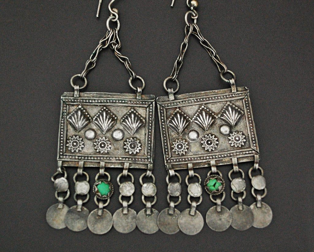 Bedouin Egyptian Zar Earrings - Nubian Earrings