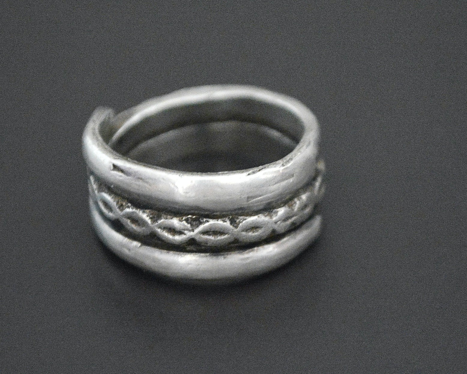 Old Coil Ring from India - 6