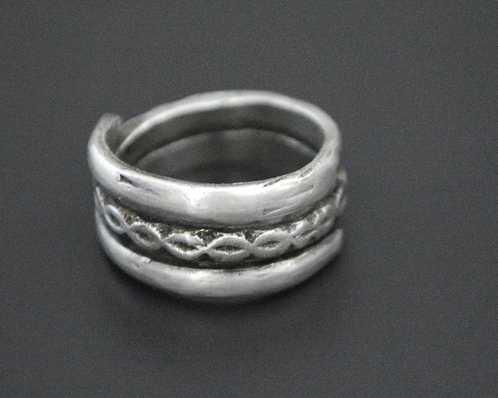 Old Coil Ring from India - 6
