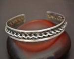 Small Twisted Rope Cuff Bracelet