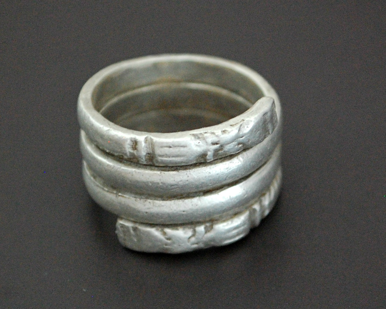 Ethnic Coil Ring from India - Size 8
