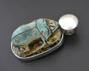 Large Egyptian Scarab Pendant