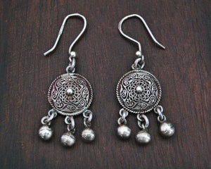 Egyptian Earrings with Bells