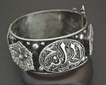 Tunisian Calligraphy Hinged Bracelet