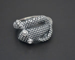 Sterling Silver Snake Ring - Size 7