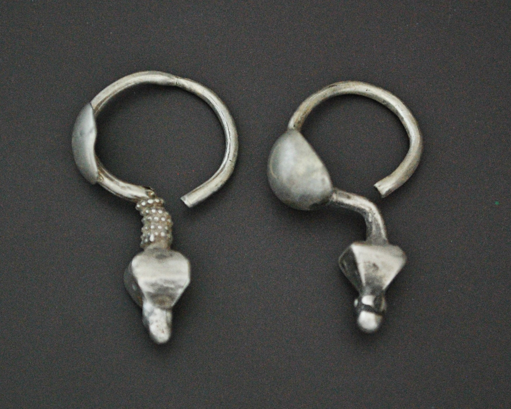 Tribal Indian Earrings from Gujarat