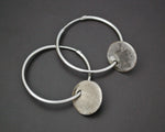 Hoop Earrings with Berber Coins