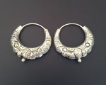 Nepali Hoop Earrings - SMALL / MEDIUM