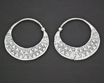Large Nubian Hoop Earrings