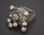 Yemeni Bedouin Ring with Bells - Size 7.25