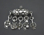 Yemeni Silver Hirz Pendant with Dangles