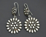 Rajasthani Flower Dangle Earrings